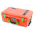 Pelican 1535 Air Case, Orange with Lime Green Handles, Latches & Trolley ColorCase 