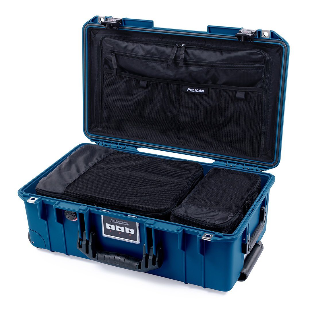 Pelican 1535TRVL Air Travel Case with Locking TSA Latches, Indigo ColorCase 