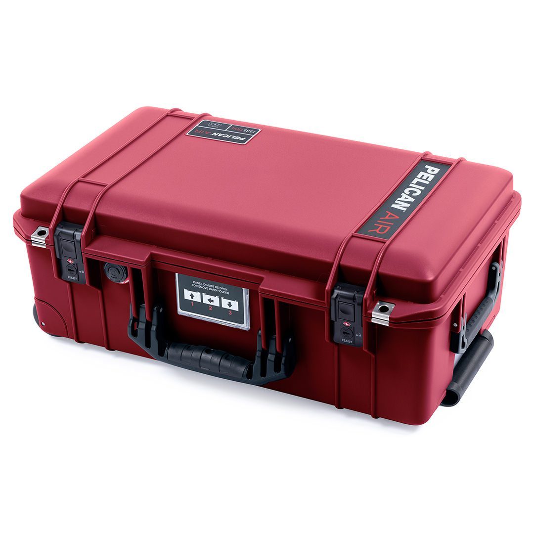 Pelican 1535TRVL Air Travel Case with Locking TSA Latches, Oxblood ColorCase 