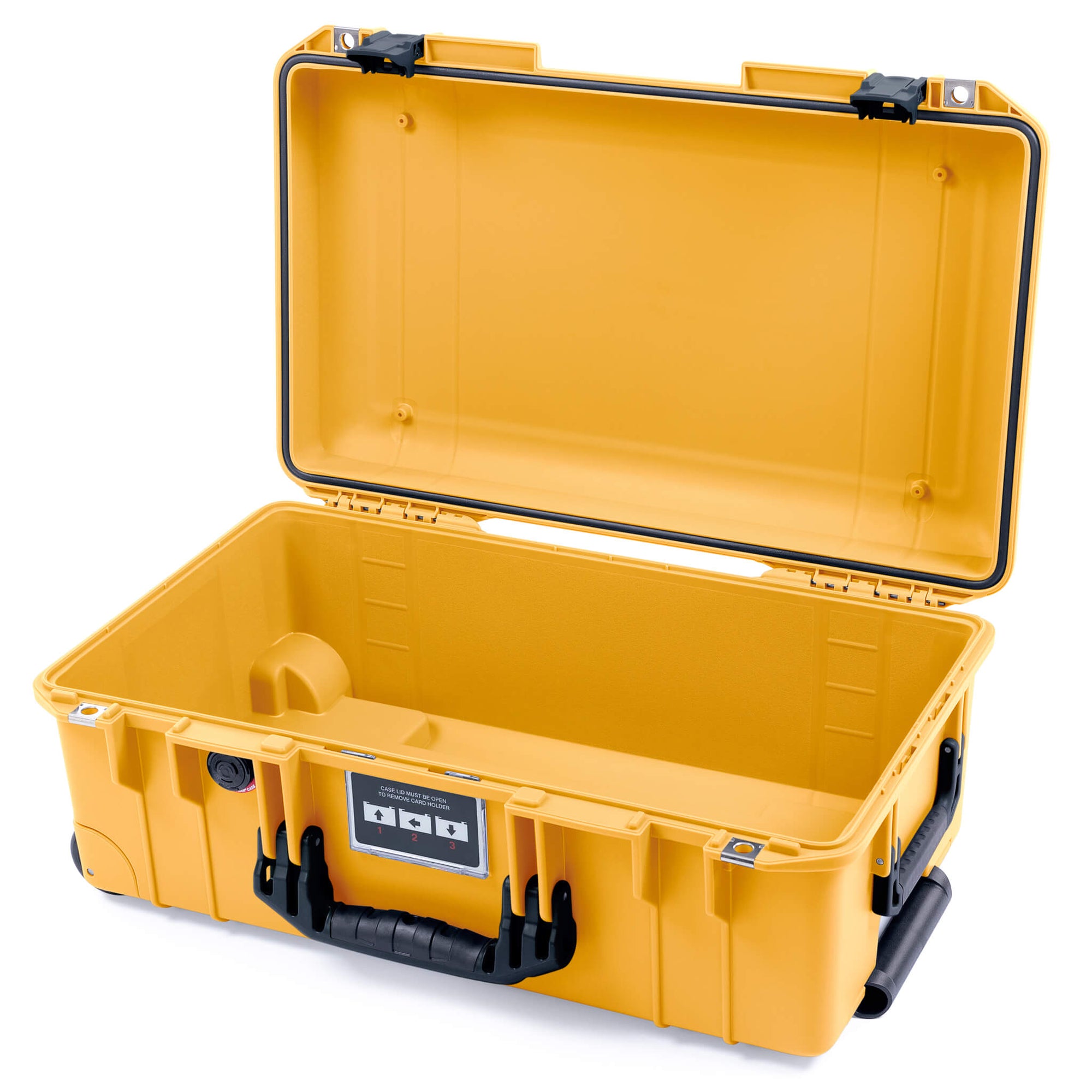 【代引き不可】 Yellow Pelican 1535 Air Case With Black Handles and Latches バッグ