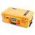Pelican 1535 Air Case, Yellow with Orange Handles & Push-Button Latches ColorCase 