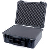 Pelican 1550 Case, Black Pick & Pluck Foam with Convolute Lid Foam ColorCase 015500-0001-110-110
