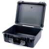 Pelican 1550 Case, Black with Silver Handle & Latches None (Case Only) ColorCase 015500-0000-110-180