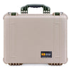 Pelican 1550 Case, Desert Tan with OD Green Handle & Latches ColorCase