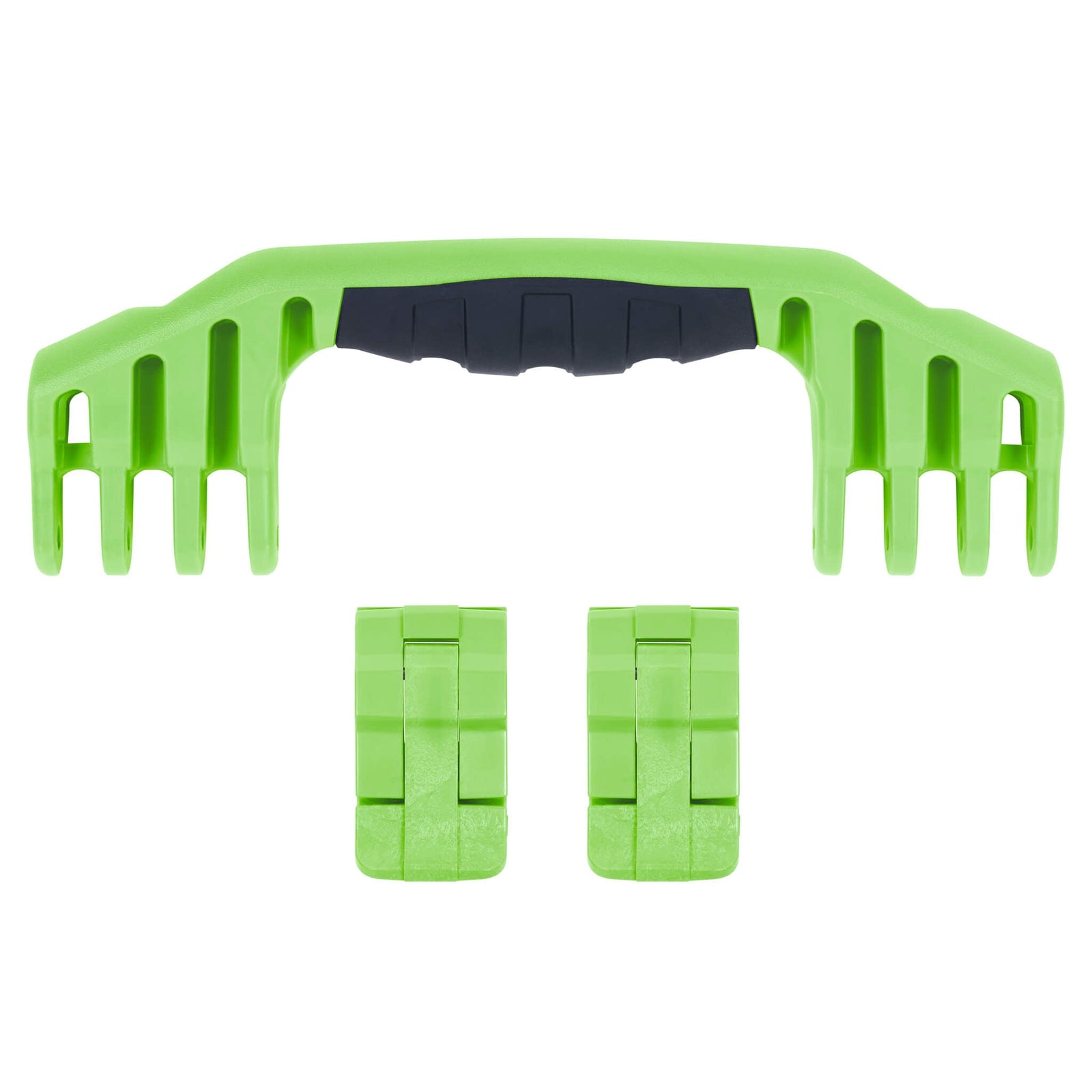Pelican 1550 Replacement Handle & Latches, Lime Green (Set of 1 Handle, 2 Latches) ColorCase 