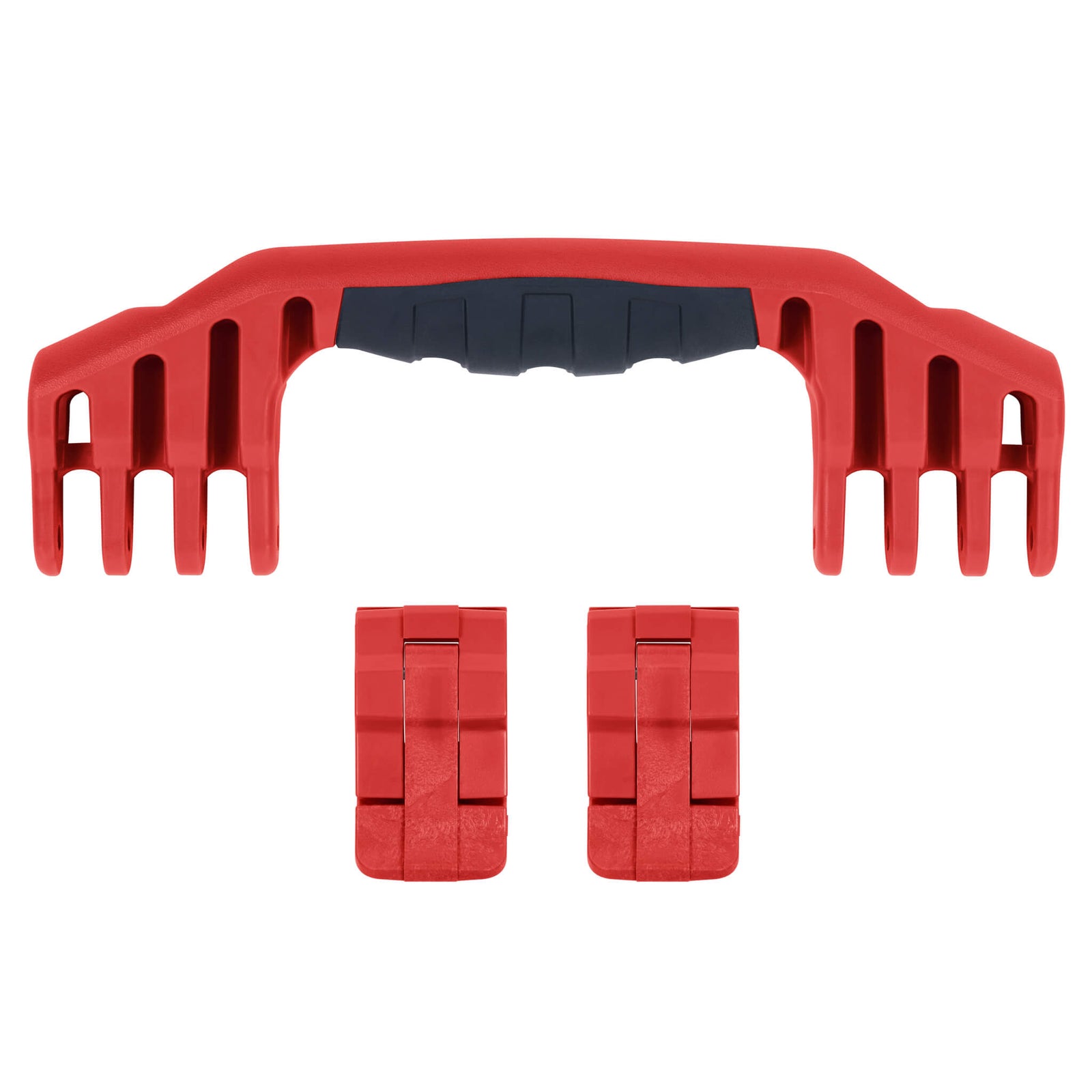 Pelican 1550 Replacement Handle & Latches, Red (Set of 1 Handle, 2 Latches) ColorCase 