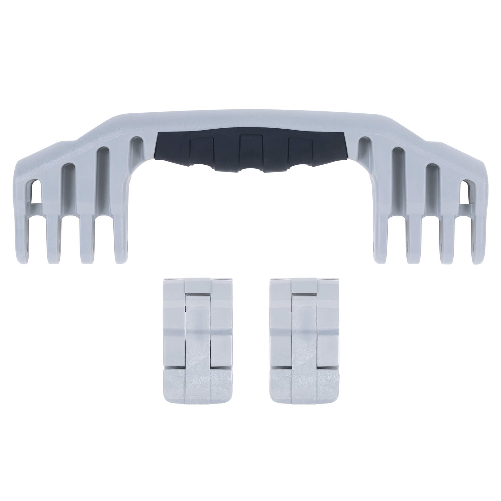 Pelican 1550 Replacement Handle & Latches, Silver (Set of 1 Handle, 2 Latches) ColorCase 