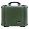 Pelican 1550 Case, OD Green with Black Handle & Latches ColorCase