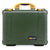 Pelican 1550 Case, OD Green with Yellow Handle & Latches ColorCase 