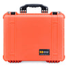 Pelican 1550 Case, Orange with Black Handle & Latches ColorCase
