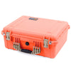 Pelican 1550 Case, Orange with Desert Tan Handle & Latches ColorCase