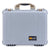 Pelican 1550 Case, Silver with Desert Tan Handle & Latches ColorCase 