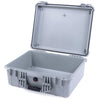 Pelican 1550 Case, Silver None (Case Only) ColorCase 015500-0000-180-180