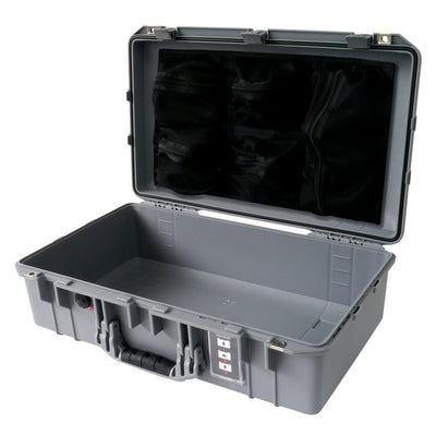 Pelican 1555 Air Case, Silver Mesh Lid Organizer Only ColorCase 015550-0100-180-180
