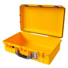 Pelican 1555 Air Case, Yellow with Silver Handle & Latches None (Case Only) ColorCase 015550-0000-240-180