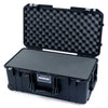 Pelican 1556 Air Case, Black with Press & Pull™ Latches Pick & Pluck Foam with Convolute Lid Foam ColorCase 015560-0001-110-110