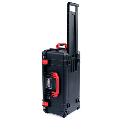 Pelican 1556 Air Case, Black with Red Handles & Latches ColorCase