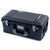 Pelican 1556 Air Case, Black with Silver Handles & Latches ColorCase 