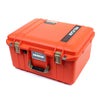 Pelican 1557 Air Case, Orange with Desert Tan Handle & Latches ColorCase