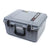 Pelican 1557 Air Case, Silver with Black Handle & Latches ColorCase 