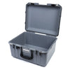 Pelican 1557 Air Case, Silver with Black Handle & Latches None (Case Only) ColorCase 015570-0000-180-110