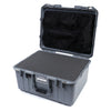 Pelican 1557 Air Case, Silver Pick & Pluck Foam with Mesh Lid Organizer ColorCase 015570-0101-180-180