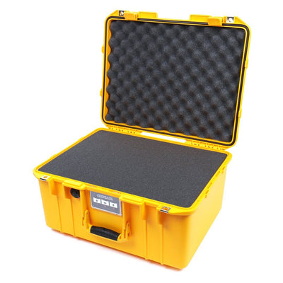 Pelican 1557 Air Case, Yellow Pick & Pluck Foam with Convolute Lid Foam ColorCase 015570-0001-240-240