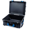 Pelican 1560 Case, Black with Blue Handles & Latches None (Case Only) ColorCase 015600-0000-110-120