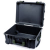 Pelican 1560 Case, Black with OD Green Handles & Latches None (Case Only) ColorCase 015600-0000-110-130