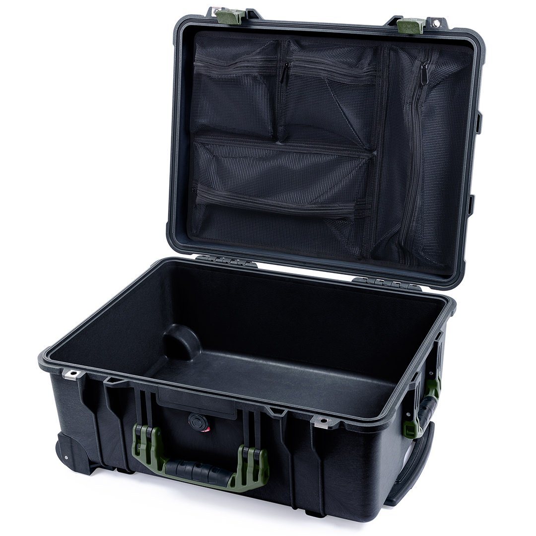 Pelican 1560 Case in Black-OD Green: Robust & Unique