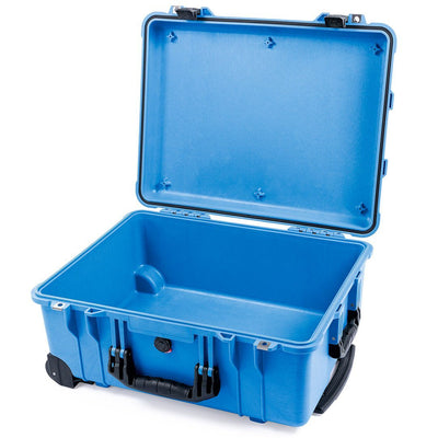 Pelican 1560 Case, Blue with Black Handles & Latches None (Case Only) ColorCase 015600-0000-120-110