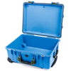 Pelican 1560 Case, Blue with OD Green Handles & Latches None (Case Only) ColorCase 015600-0000-120-130