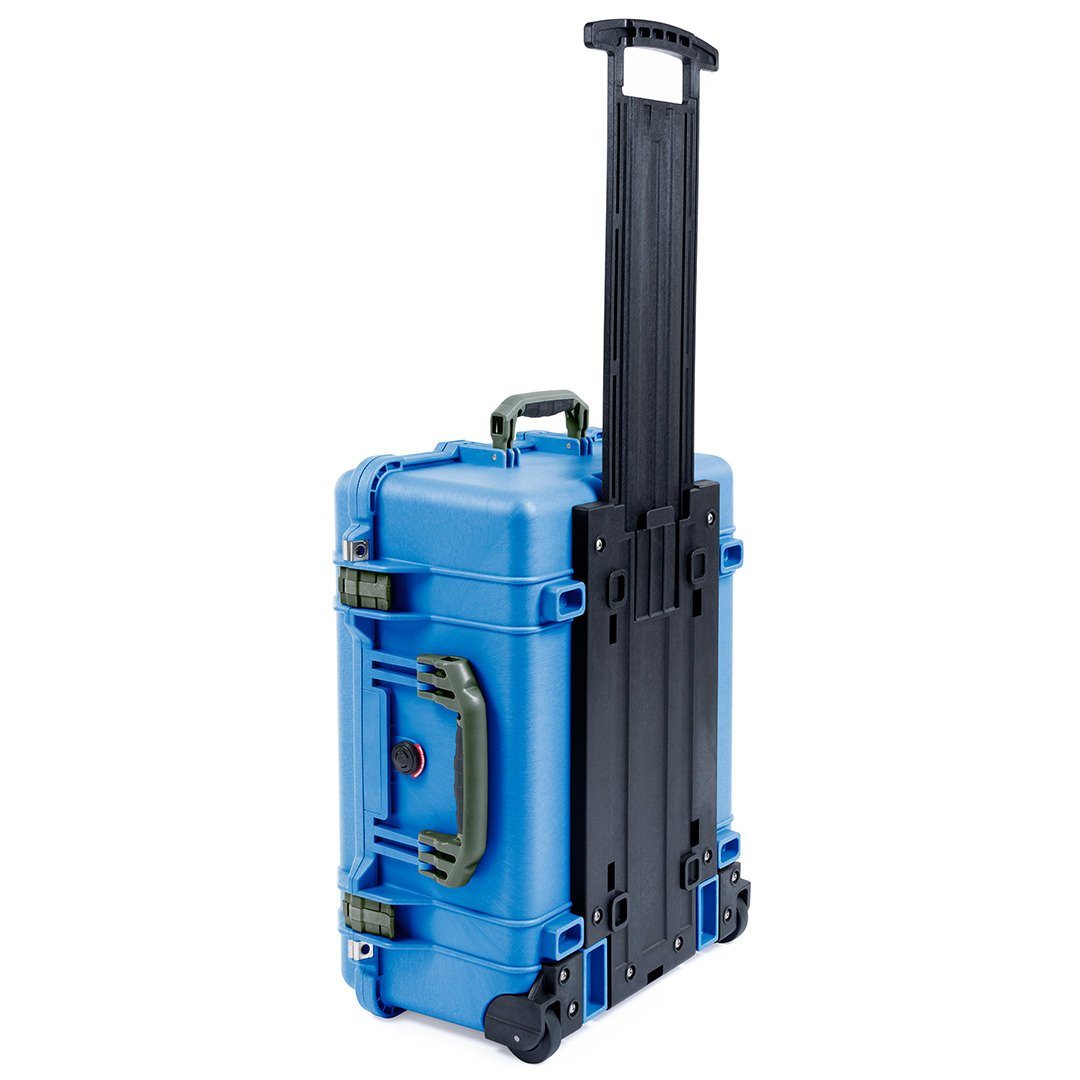 Pelican 1560 Case, Blue with OD Green Handles &amp; Latches ColorCase 