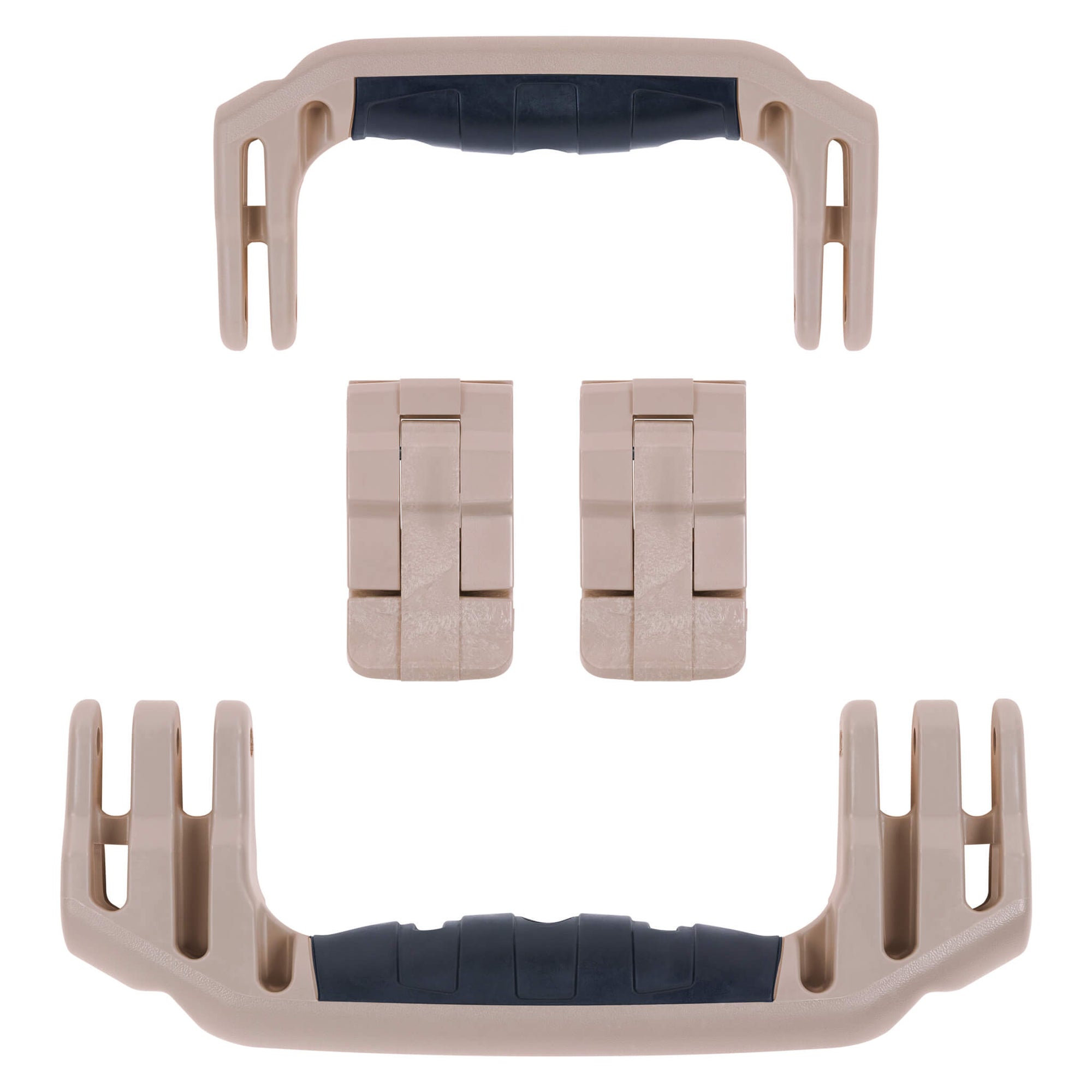 Pelican 1560 Replacement Handles & Latches, Desert Tan (Set of 2 Handles, 2 Latches) ColorCase 