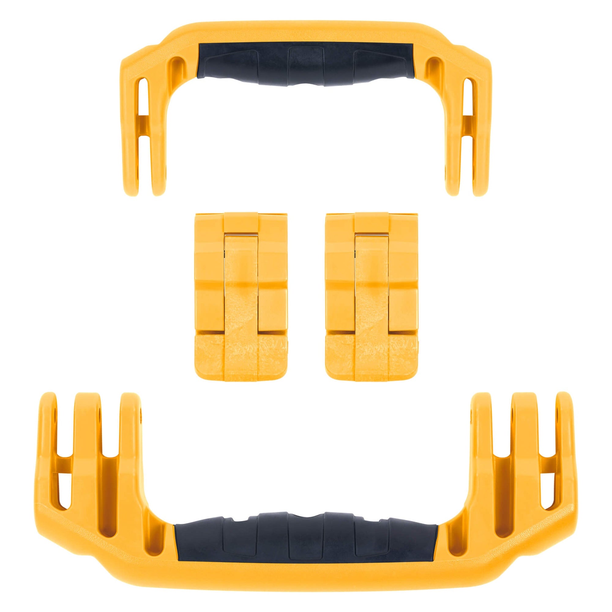 Pelican 1560 Replacement Handles & Latches, Yellow (Set of 2 Handles, 2 Latches) ColorCase 