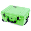 Pelican 1560 Case, Lime Green with Black Handles & Latches ColorCase