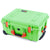 Pelican 1560 Case, Lime Green with Orange Handles & Latches ColorCase 