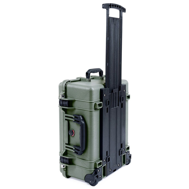 Pelican 1560 Case, OD Green with Black Handles & Latches ColorCase 