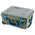Pelican 1560 Case, OD Green with Blue Handles & Latches ColorCase 