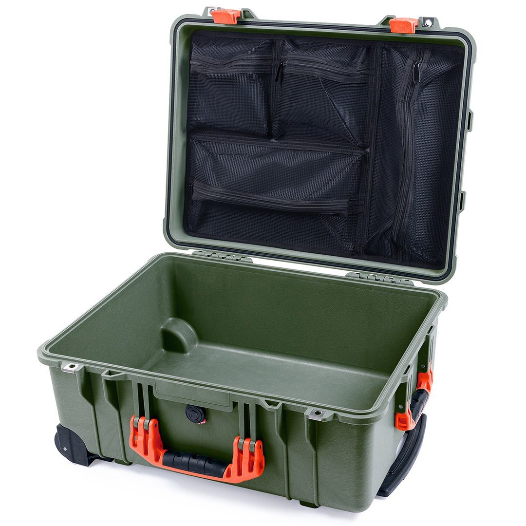 pelican fishing tackle box Pelican 1560 Case – OD Green & Orange, Protection
