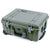 Pelican 1560 Case, OD Green with Silver Handles & Latches ColorCase 