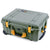 Pelican 1560 Case, OD Green with Yellow Handles & Latches ColorCase 