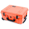 Pelican 1560 Case, Orange with Black Handles & Latches ColorCase