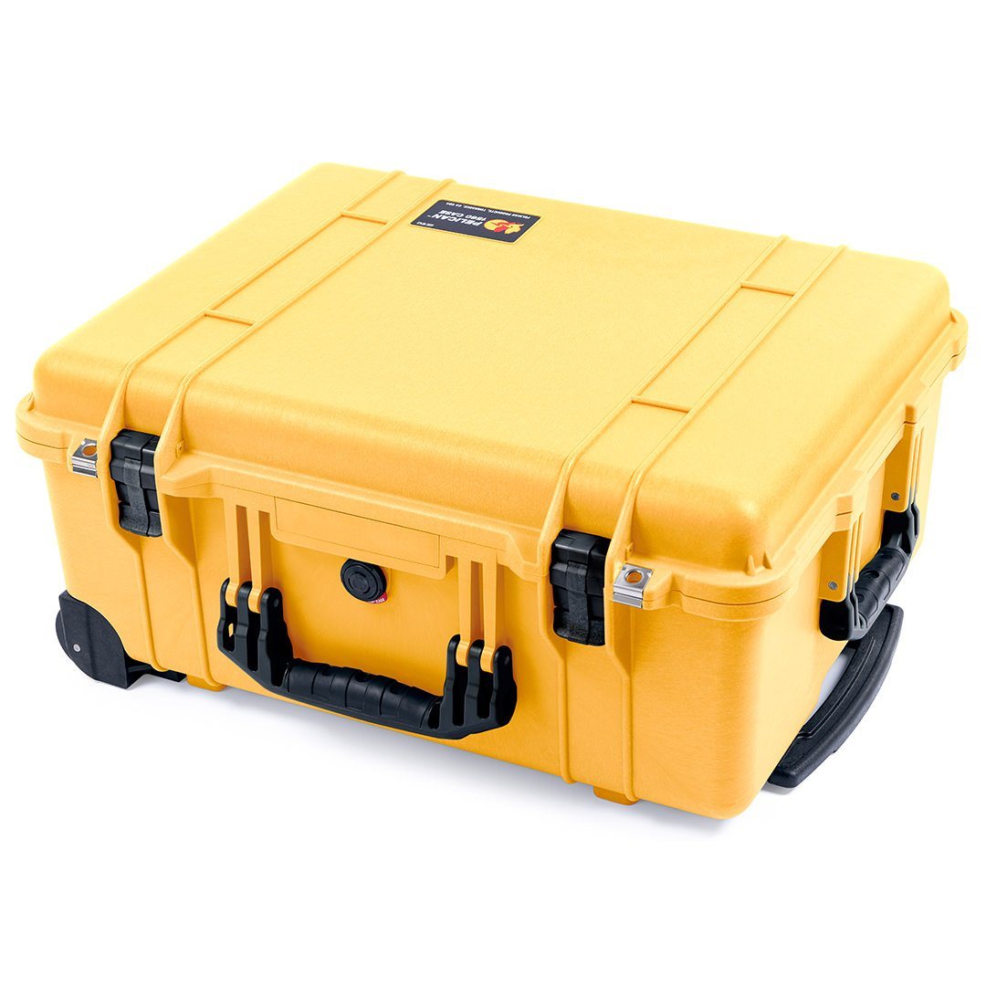 Pelican 1560 Case, Yellow with Black Handles &amp; Latches ColorCase 