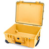 Pelican 1560 Case, Yellow None (Case Only) ColorCase 015600-0000-240-240