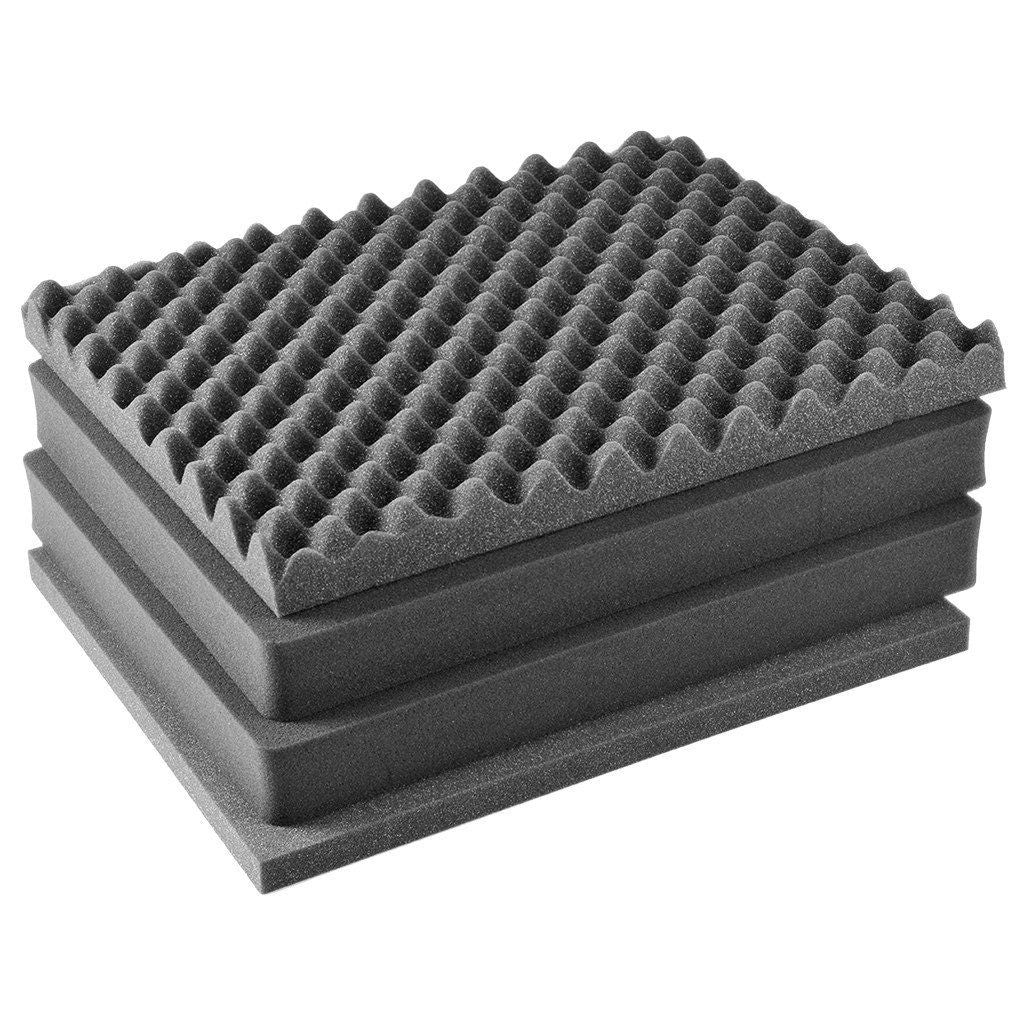 Pelican 1600 Replacement Foam 4-Piece Pick &amp; Pluck Foam Complete Set ColorCase 1600-FS-PL