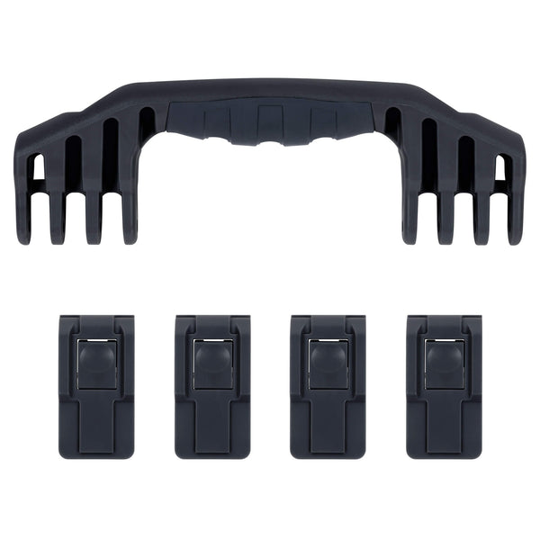 Hillman 852061 Pushbutton Latch – Black, Zinc Die Cast, For Doors Up To 1-1/4” Thick With 1-3/4” Hole Spacing