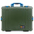 Pelican 1600 Case, OD Green with Blue Handle & Latches ColorCase 