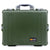 Pelican 1600 Case, OD Green with Silver Handle & Latches ColorCase 