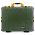 Pelican 1600 Case, OD Green with Yellow Handle & Latches ColorCase 